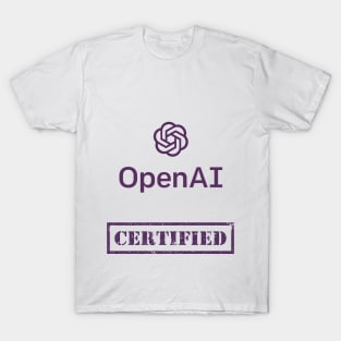 Open AI Certified PURPLE T-Shirt